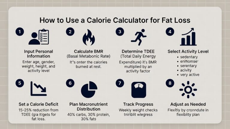 How to Use a Calorie Calculator to Finally Get Lean (Without the BS)