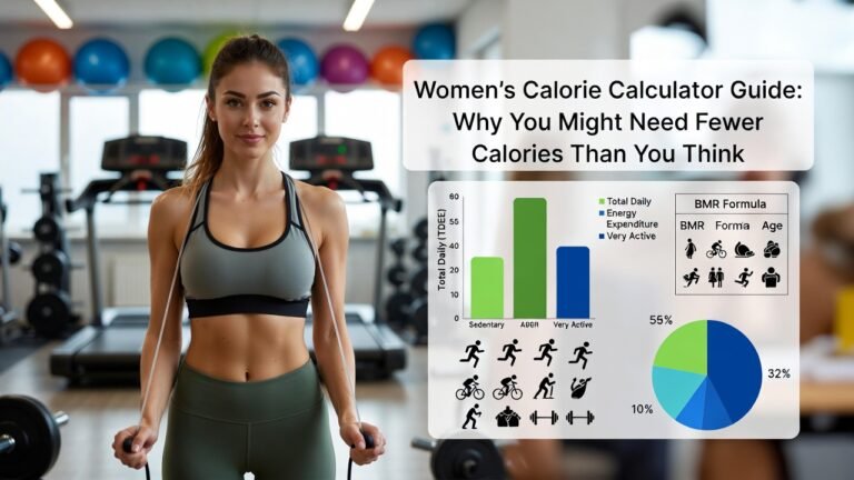 Women’s Calorie Calculator Guide: Why You Might Need Fewer Calories Than You Think