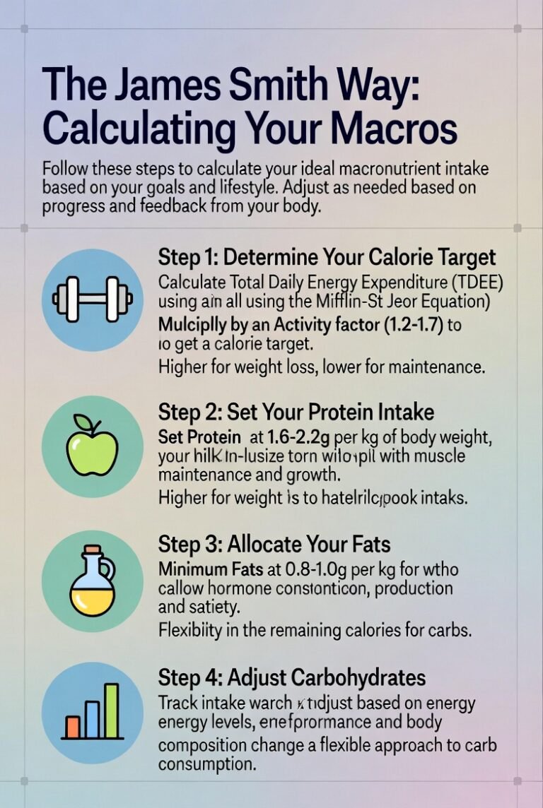 Calculate Your Macros the James Smith Way – Step-by-Step Guide