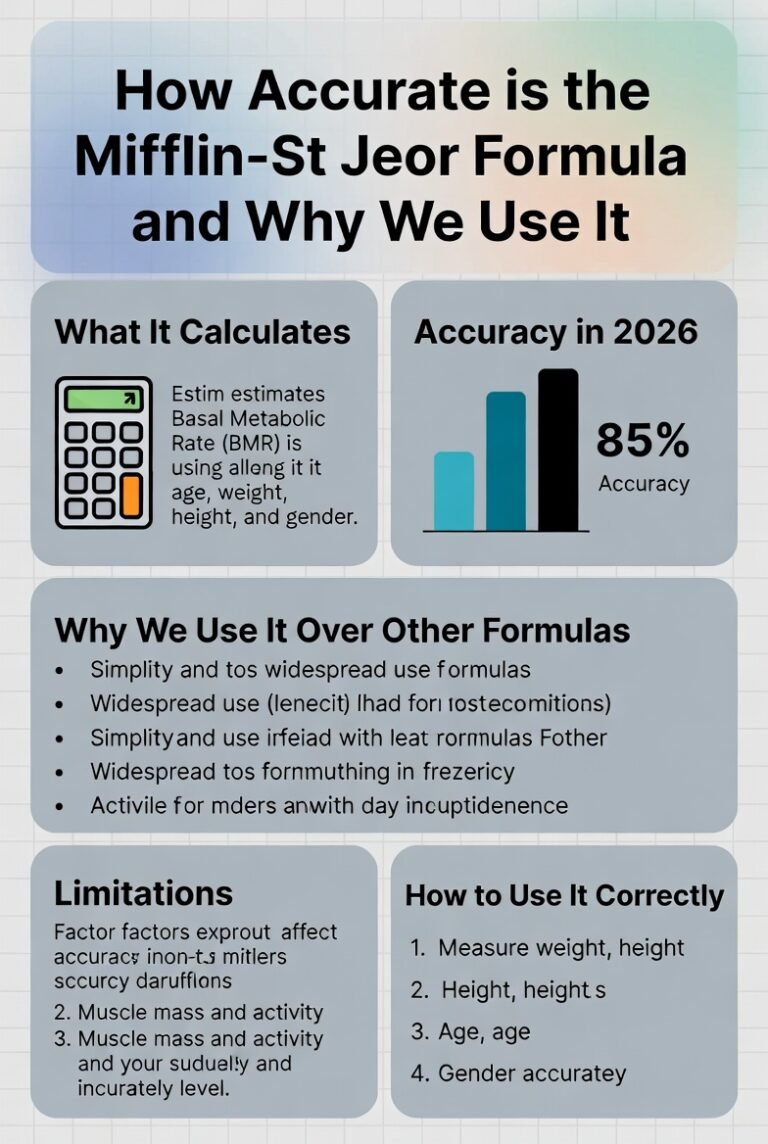 How Accurate Is the Mifflin-St Jeor Formula? (And Why We Use It)