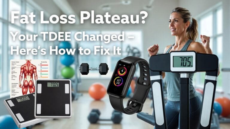 Fat Loss Plateau? Your TDEE Changed – Here's How to Fix It