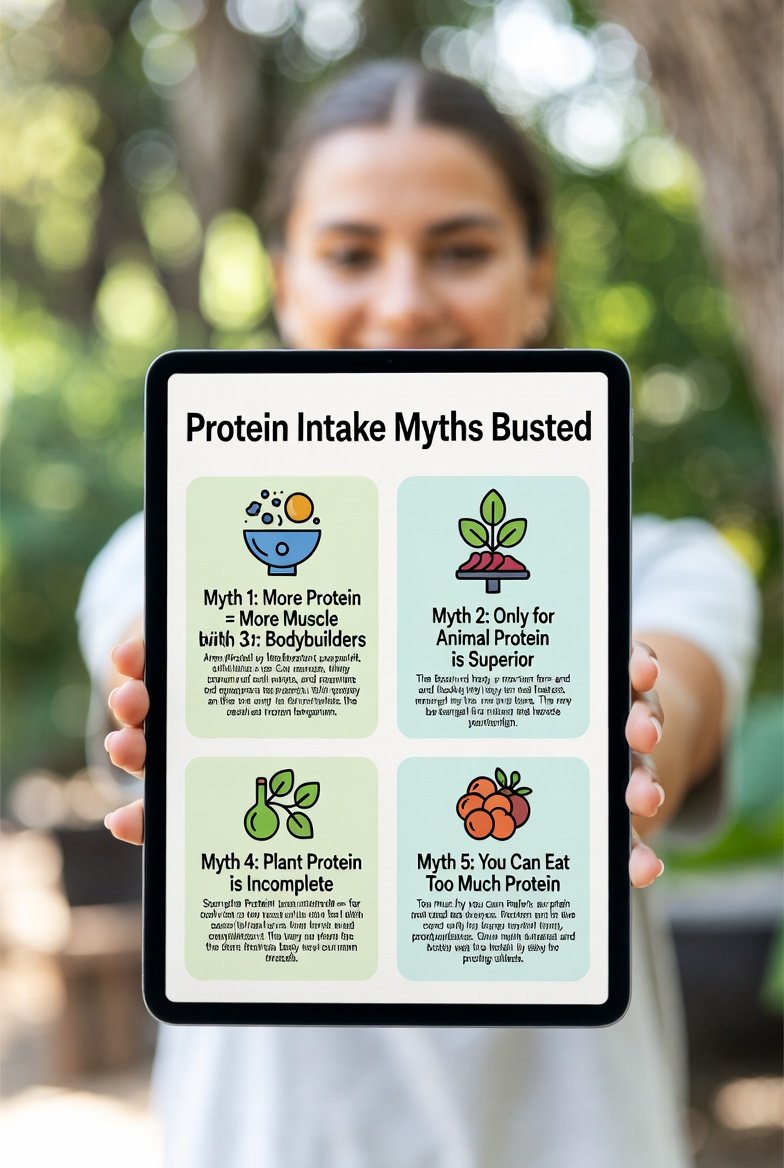 Protein Intake Myths Busted – What Your Calculator Should Actually Recommend